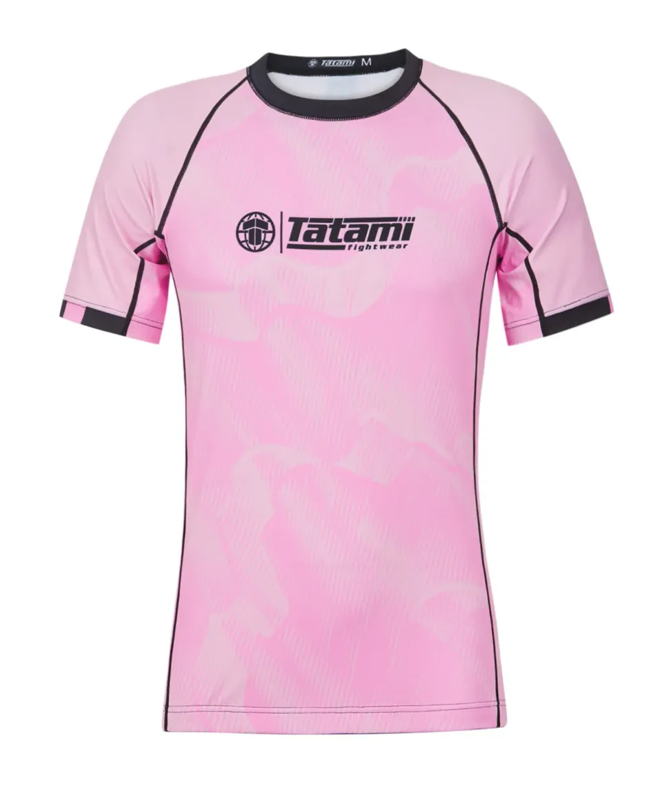 Tatami Nomad rash guard bambino rosa nero