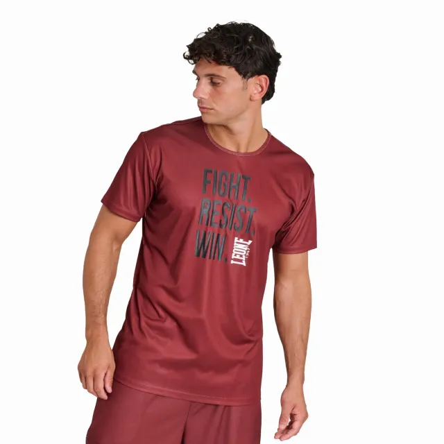 Leone1947 FRW ABX508 t-shirt uomo nero M stampa fight
