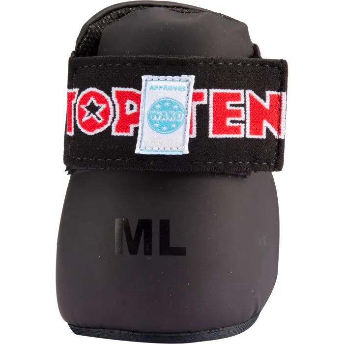 TOP TEN SuperLight Power Ink calzari kickboxing black-black