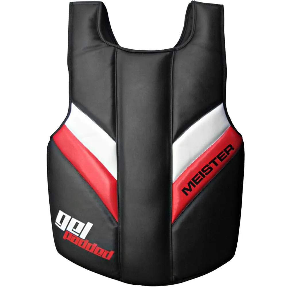 Meister Full Torso corpetto boxe nero gel petto addome
