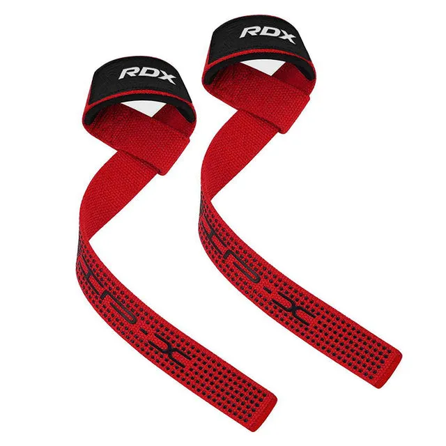 RDX S4 Cinghie Sollevamento Pesi Cotone Presa Salda