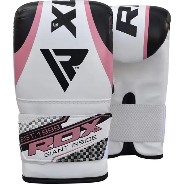 RDX 1P Guanti Sacco Boxe Rosa Maya Hide