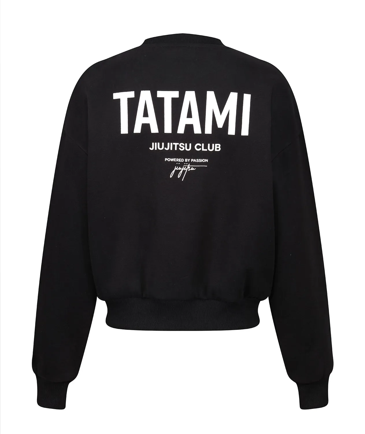 Tatami Fightwear JJ Club Cropped felpa donna nera
