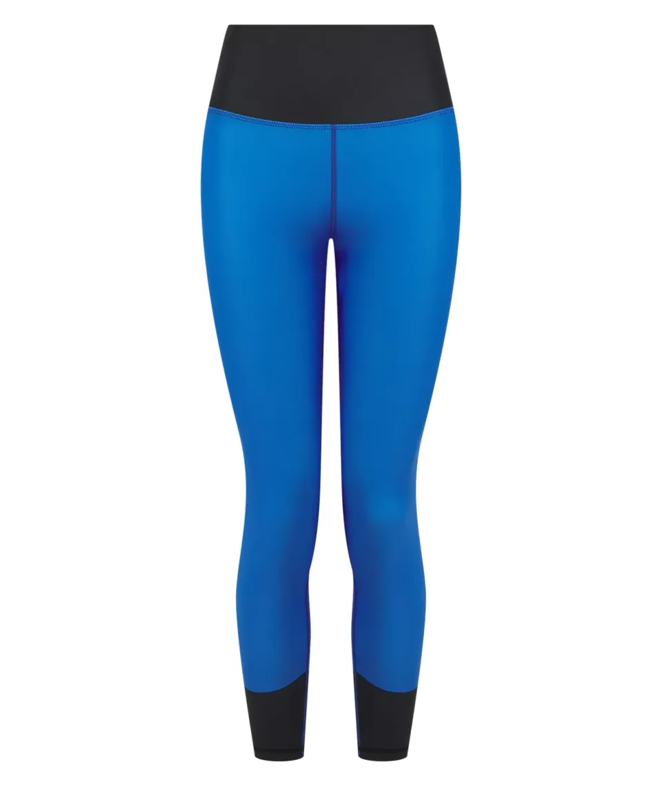 Tatami Helena Ranked leggings donna blu cintura blu