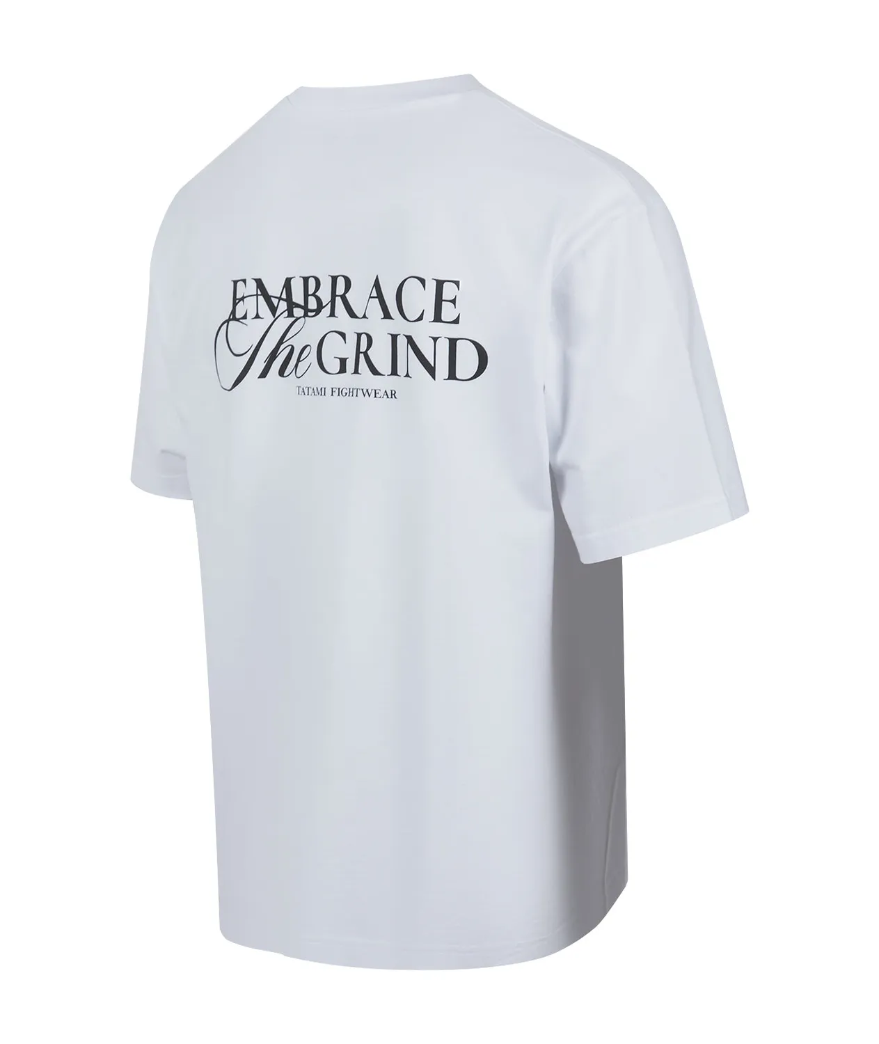 Tatami Fightwear Embrace The Grind t-shirt bianca oversize