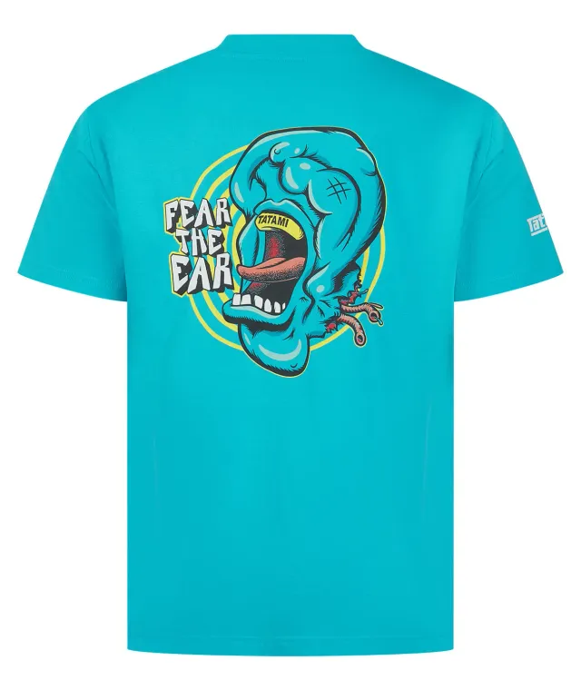 Tatami Fear The Ear T-Shirt maglietta blu cotone
