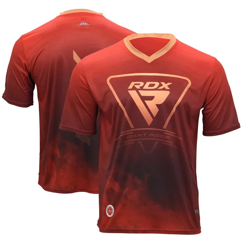 RDX T2 maglietta boxe collo V WAKO poliestere