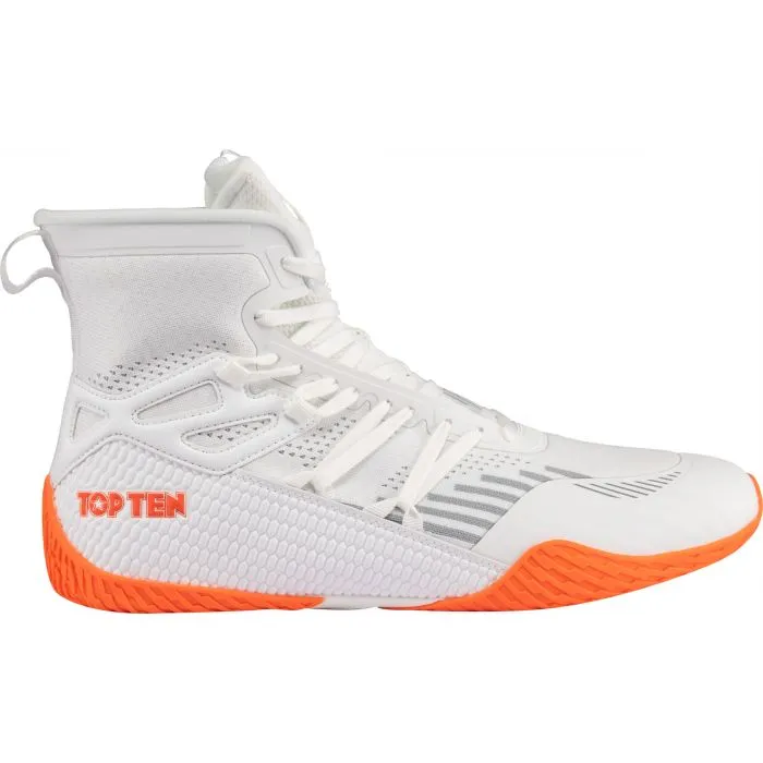 TOP TEN Footworker scarpe boxe basse mesh ring