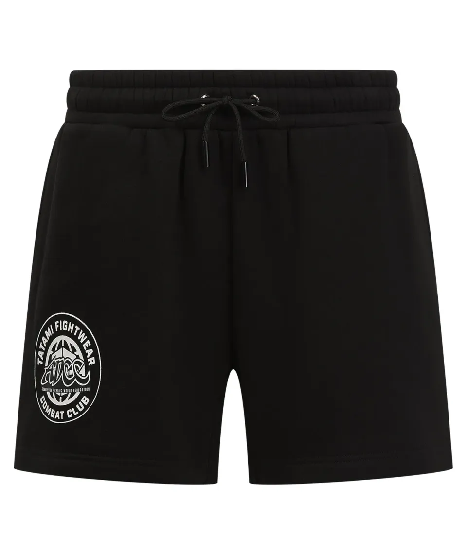 Tatami Fightwear ADCC Combat Club pantaloncini neri felpati