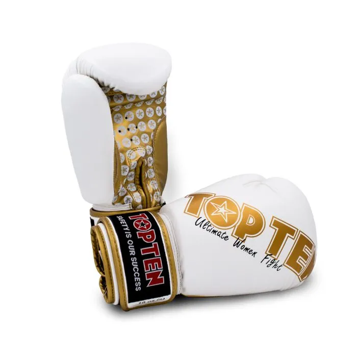 Top Ten Woman guanti boxe donna poliuretano