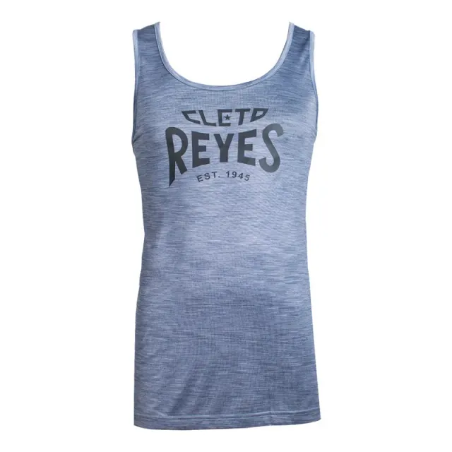 Cleto Reyes Tulio top training blu poliestere