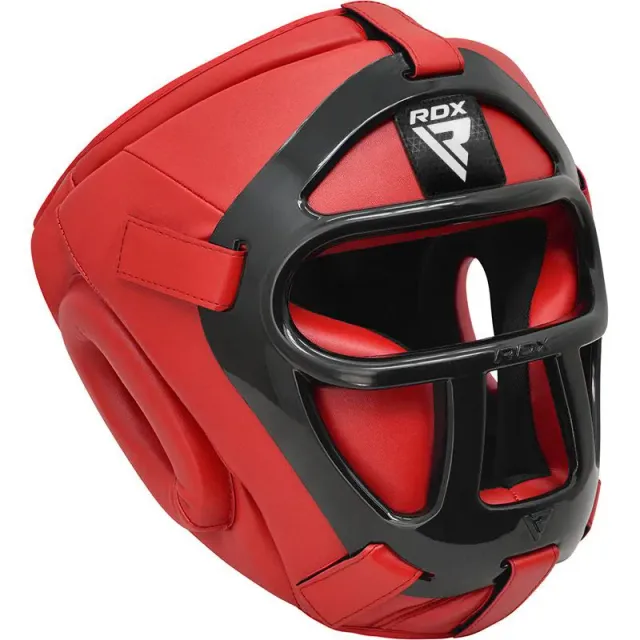 RDX T1F Caschetto Boxe con Gabbia Nero M