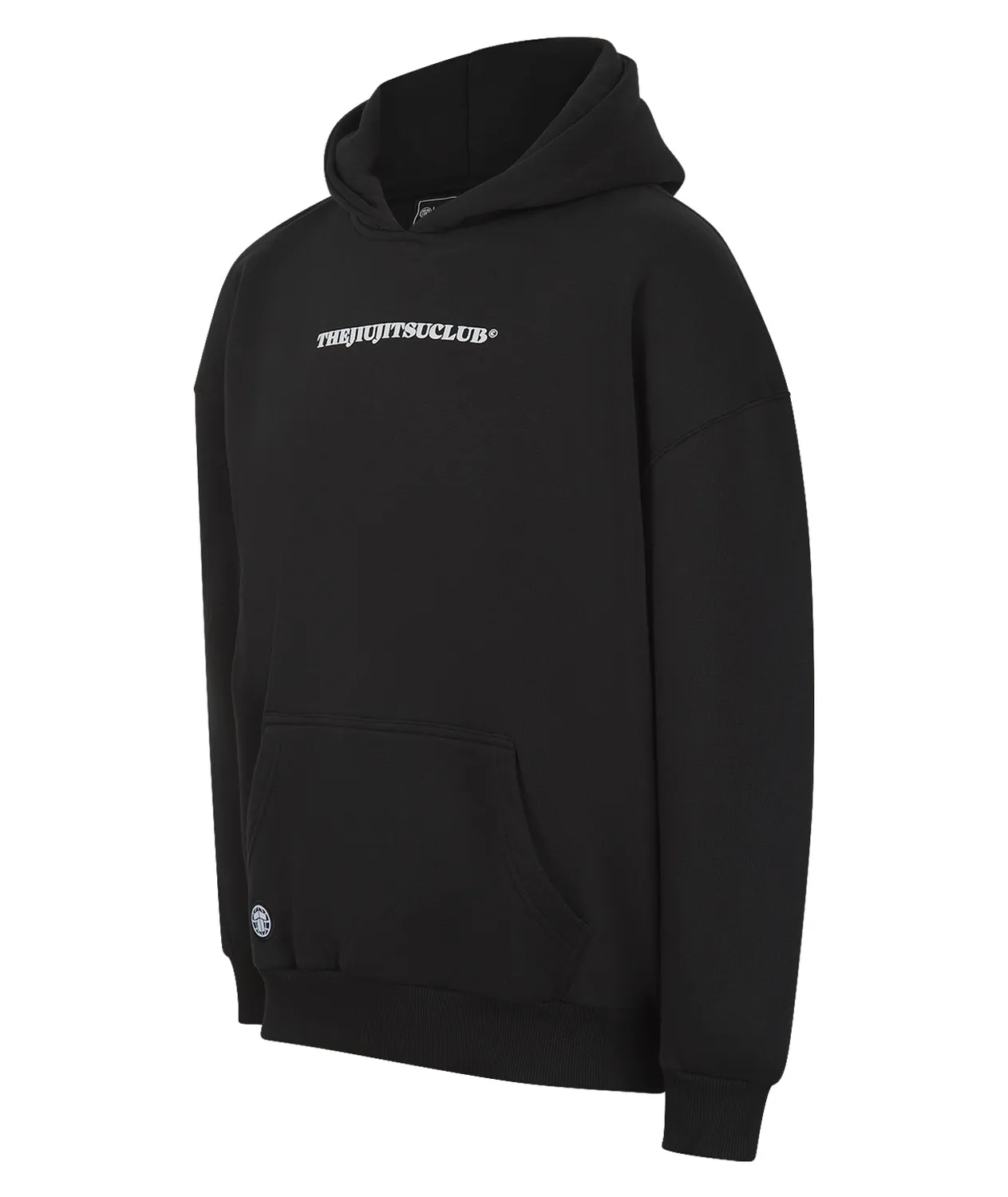Tatami The Club Oversized Hoodie felpa nera cotone