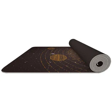 RDX D6 Iris Tappetino Yoga PVC 6mm Marrone Antiscivolo