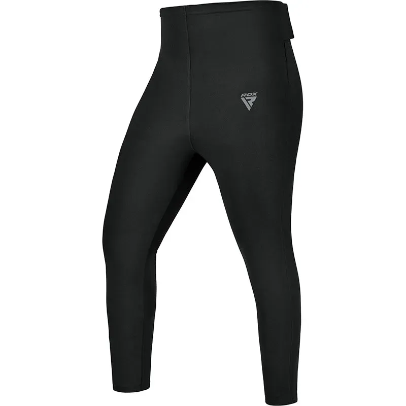 RDX Sauna leggings donna termici sudorazione neri