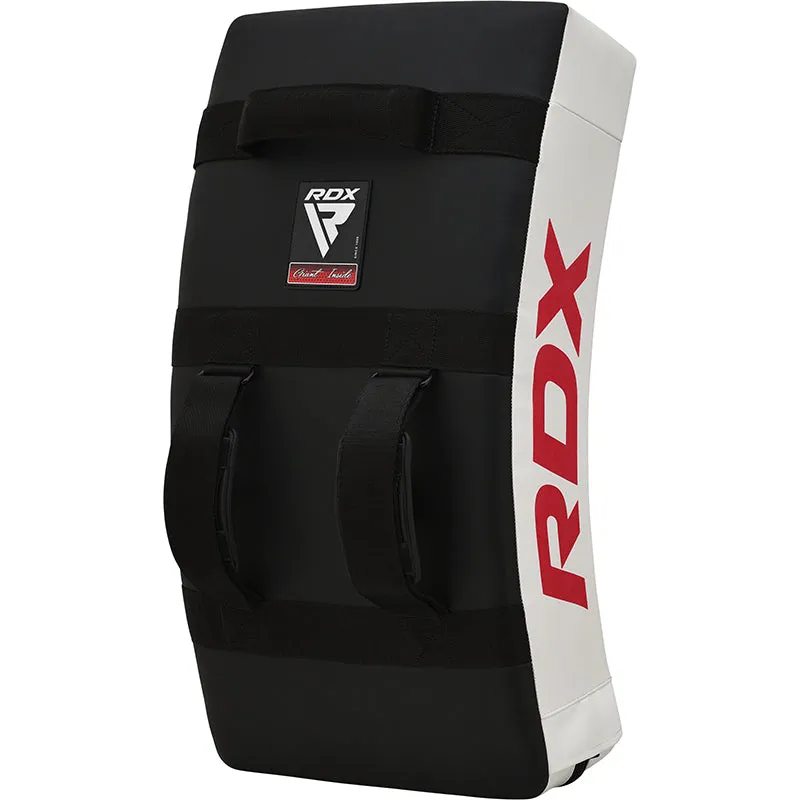 RDX T1 Scudo Calci Curvo Pelle Nero Allenamento