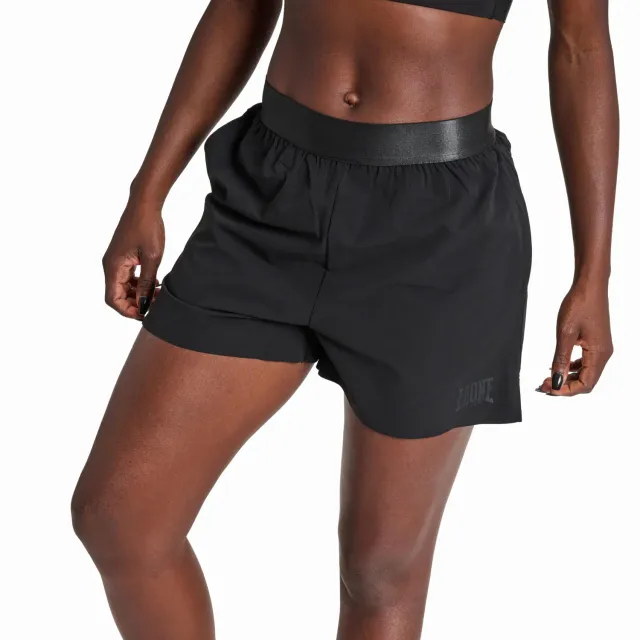 Leone 1947 ABX353 Black Lion short donna nero scaldamuscolo