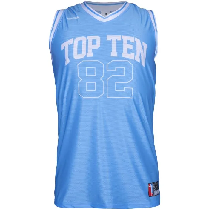 TOP TEN Fighter Jersey canotta fitness poliestere