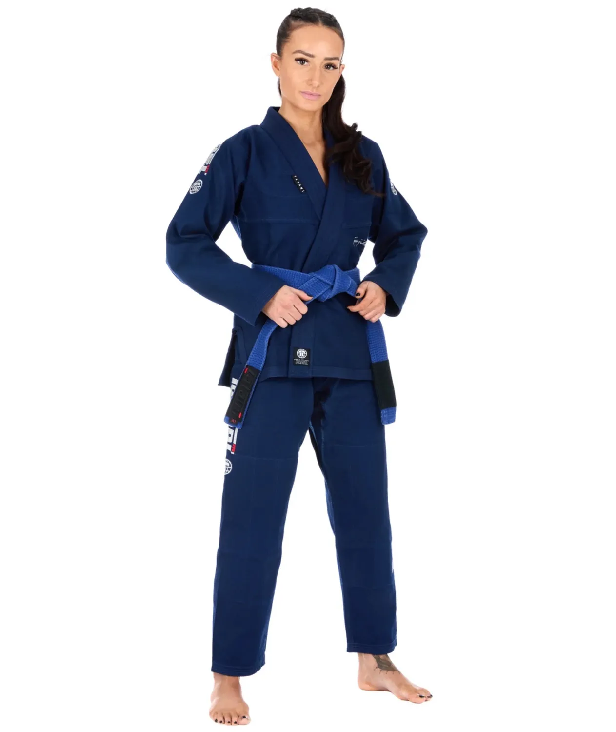 Tatami Elements Superlite kimono BJJ donna blu navy leggero
