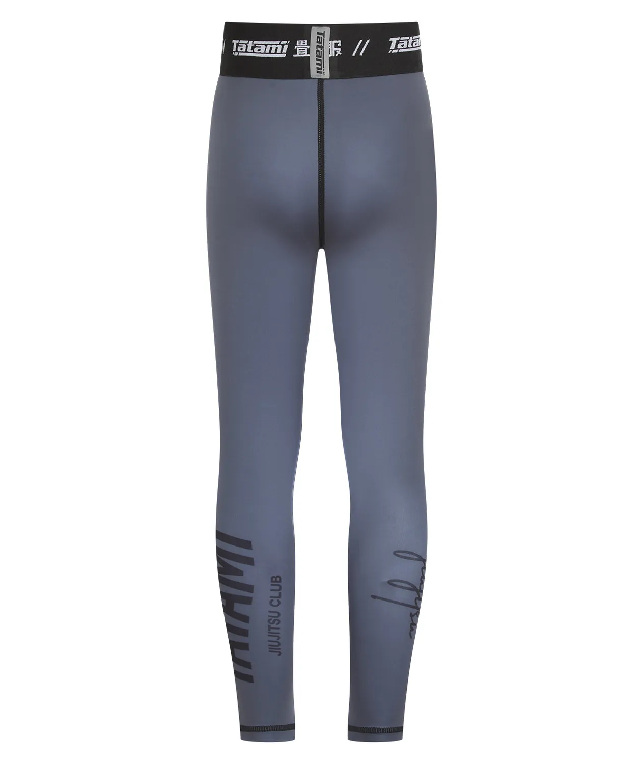 Tatami Fightwear JJ Club Leggings Grappling Bambino Grigi