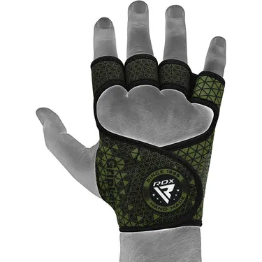 RDX R3 Grips Palestra Neoprene con Silicone Antiscivolo