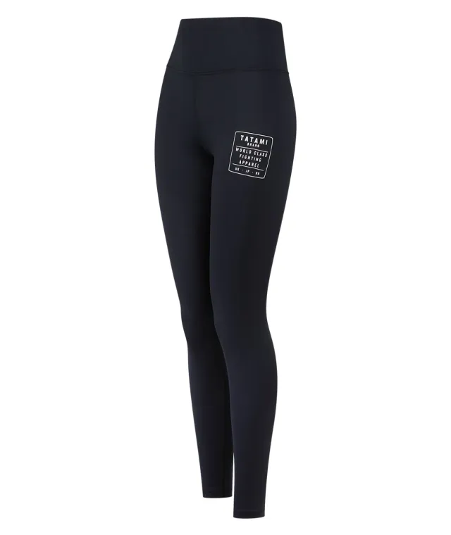 Tatami Fightwear Nova leggings donna neri squat proof