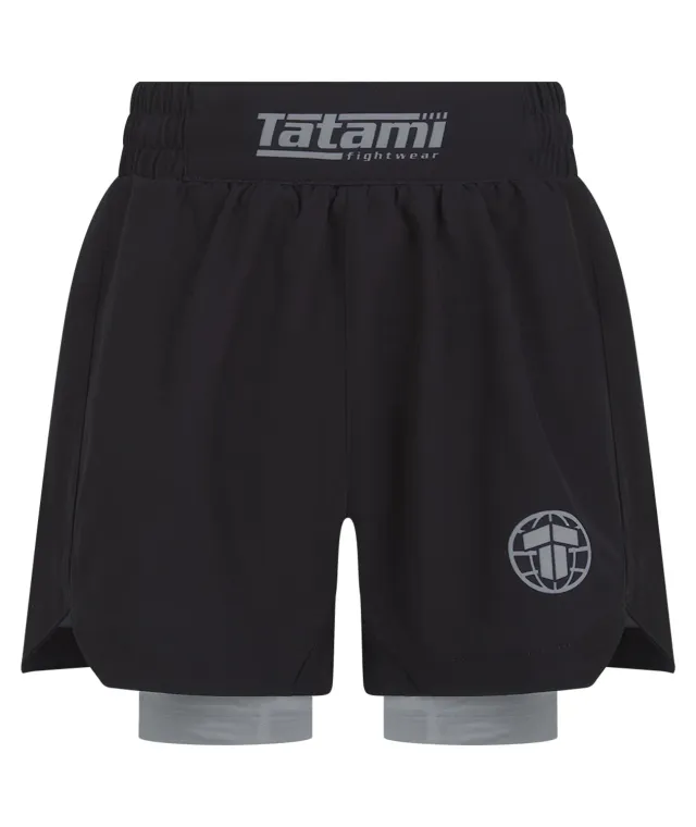 Tatami Hybrid Shorts Bambino Grigi 7-8 Anni