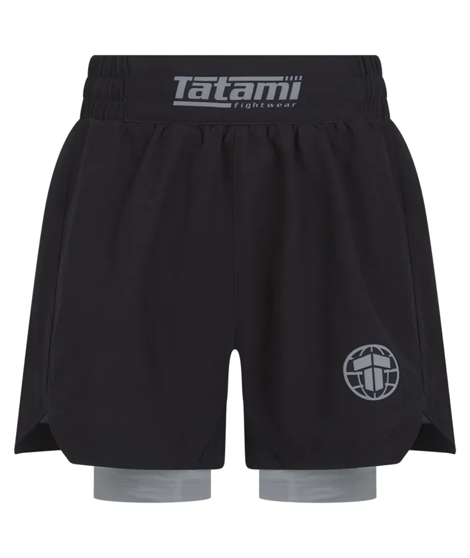 Tatami Hybrid Shorts Bambino Grigi 7-8 Anni