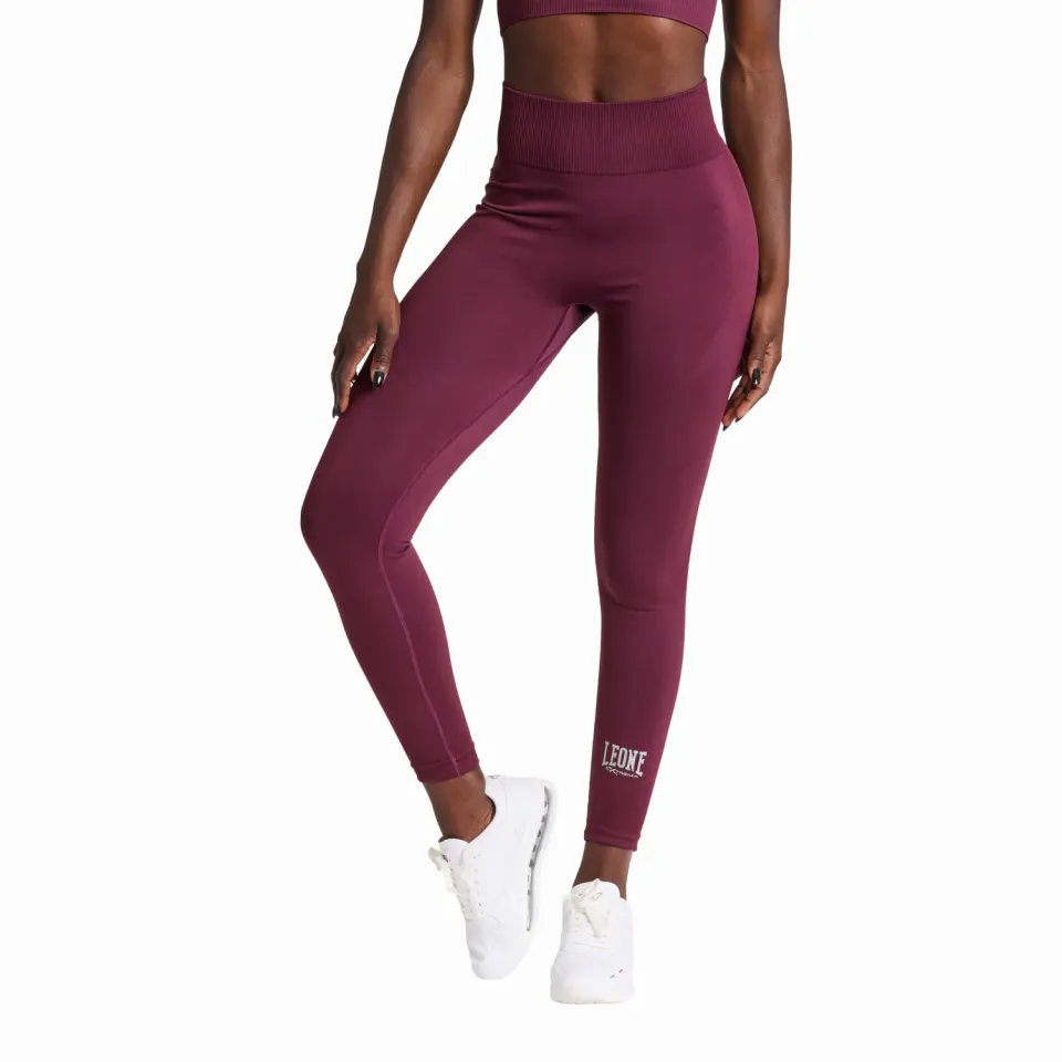 Leone1947 Logo ABX125 Leggings Donna XS elasticizzati palestra