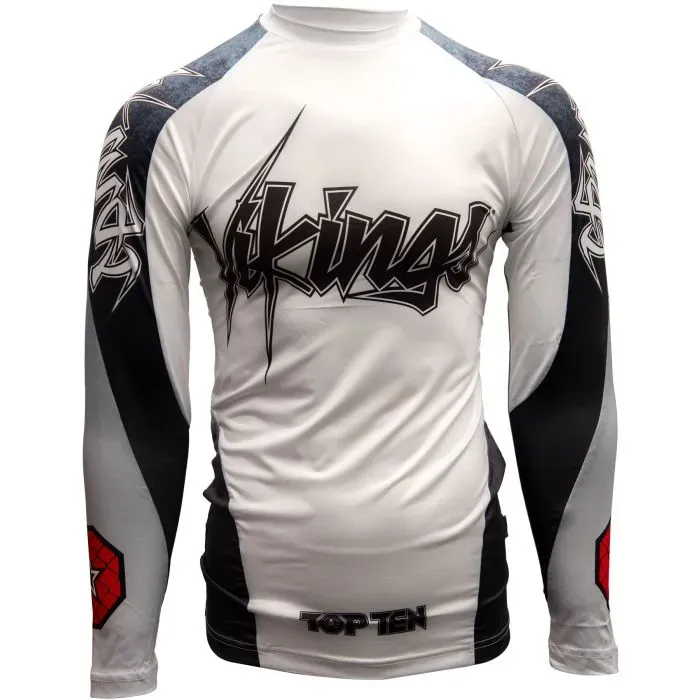 TOP TEN MMA Power Ink Vikings rash guard MMA elasticizzata