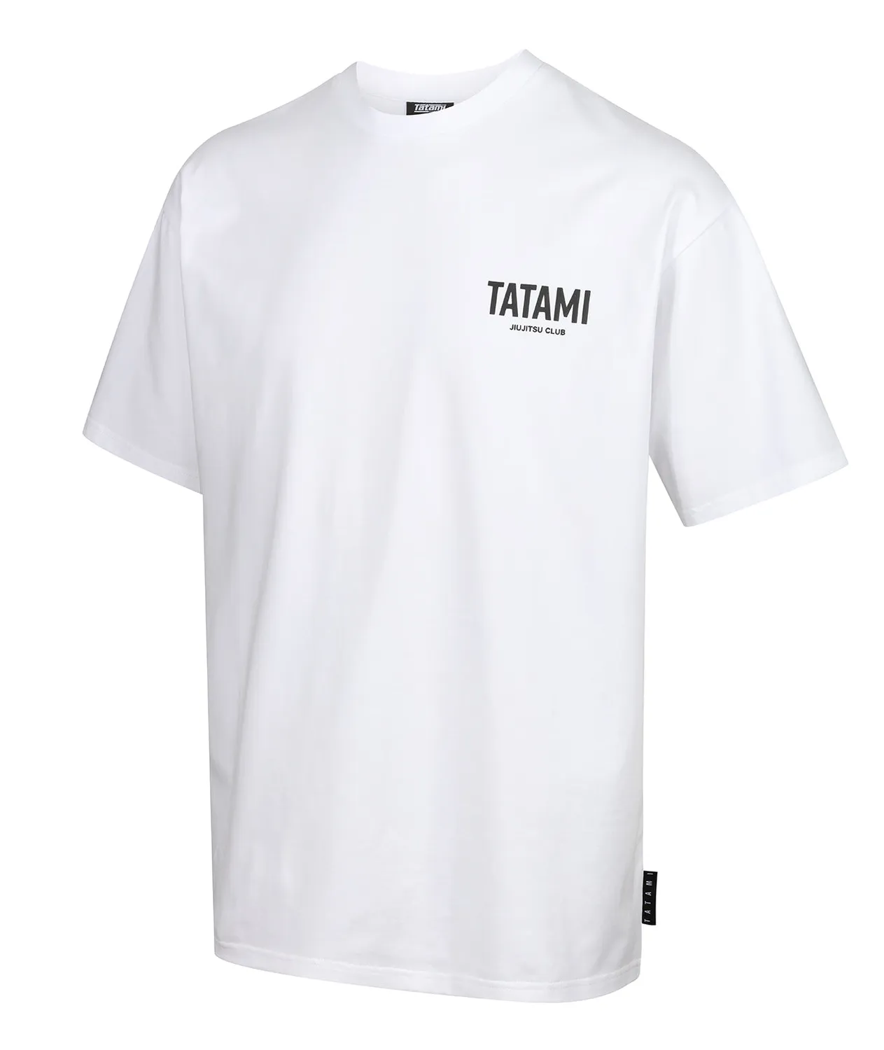 Tatami JJ Club Oversized T-Shirt bianca in cotone