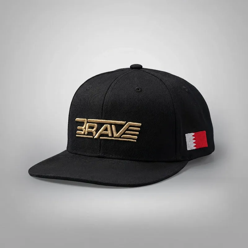 RDX Brave Cappellino Snapback Nero Visiera Piatta