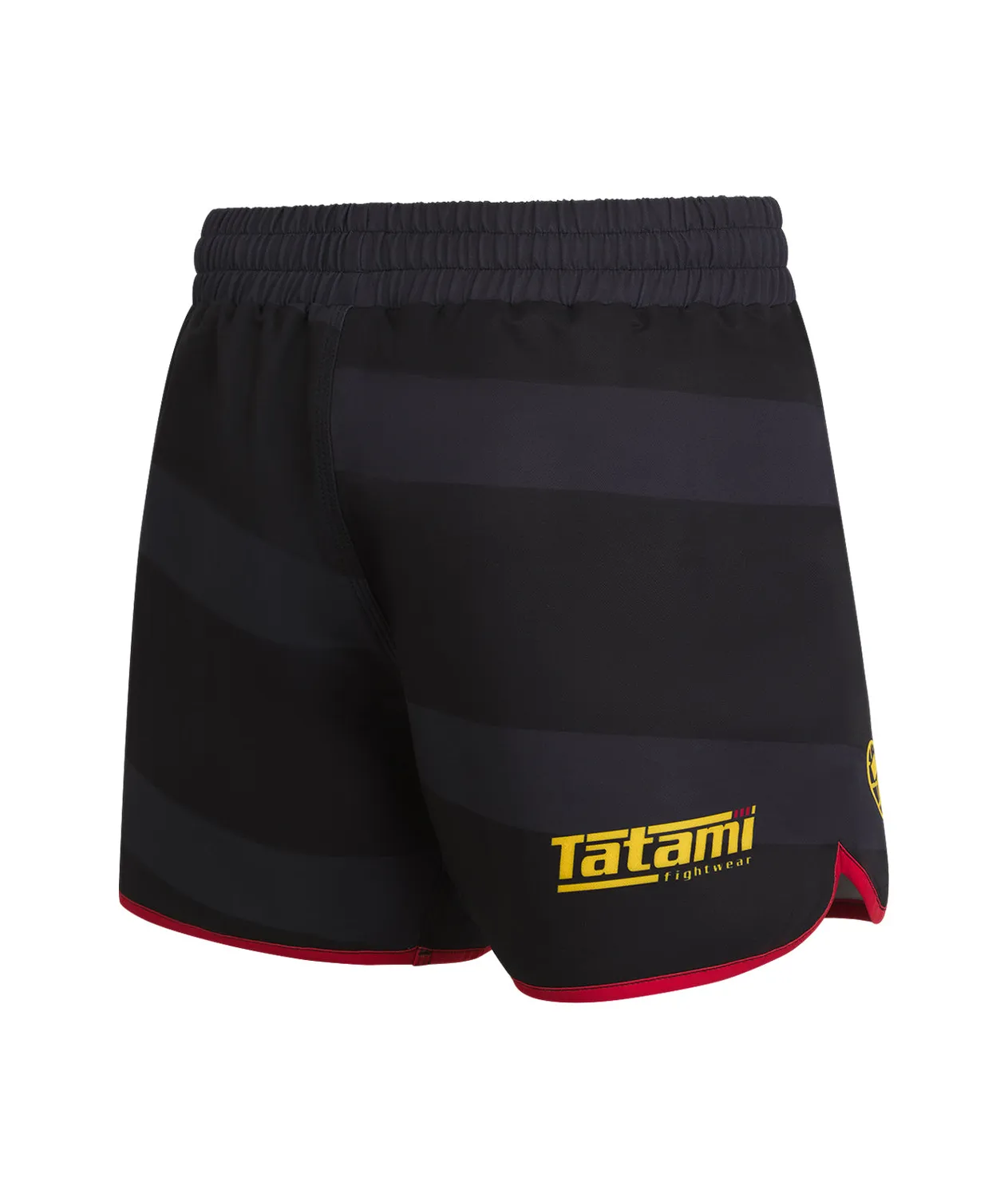 Tatami Nomad pantaloncini grappling nero rosso