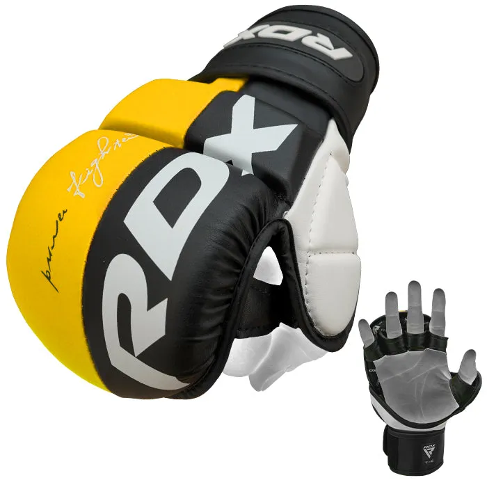 RDX T6 guanti MMA sparring 7oz pelle