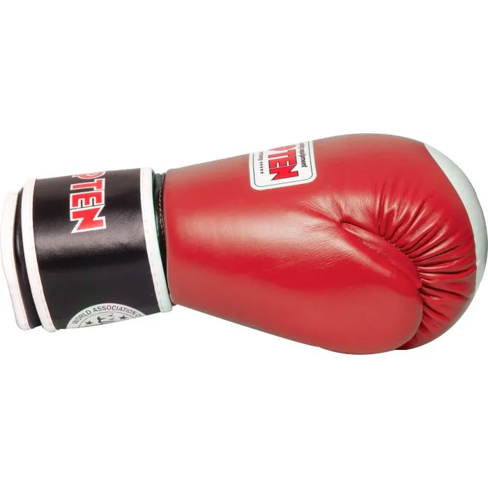 TOP TEN WAKO guanti boxe pelle kickboxing