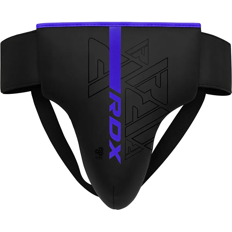 RDX F6 Kara Conchiglia MMA Thai Nero Protezione Inguine