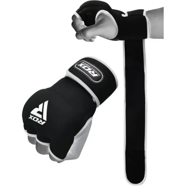 RDX X8 Sottoguanti Boxe Gel Rossi con polsiera