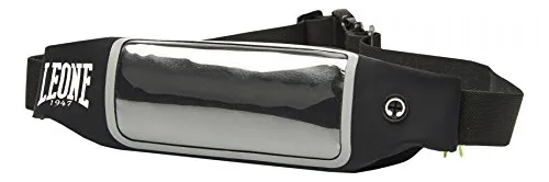 Leone 1947 AC933 marsupio nero porta cellulare sport
