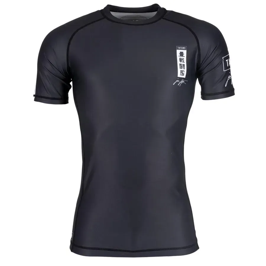 Tatami Fightwear Kanagawa rash guard nera manica corta