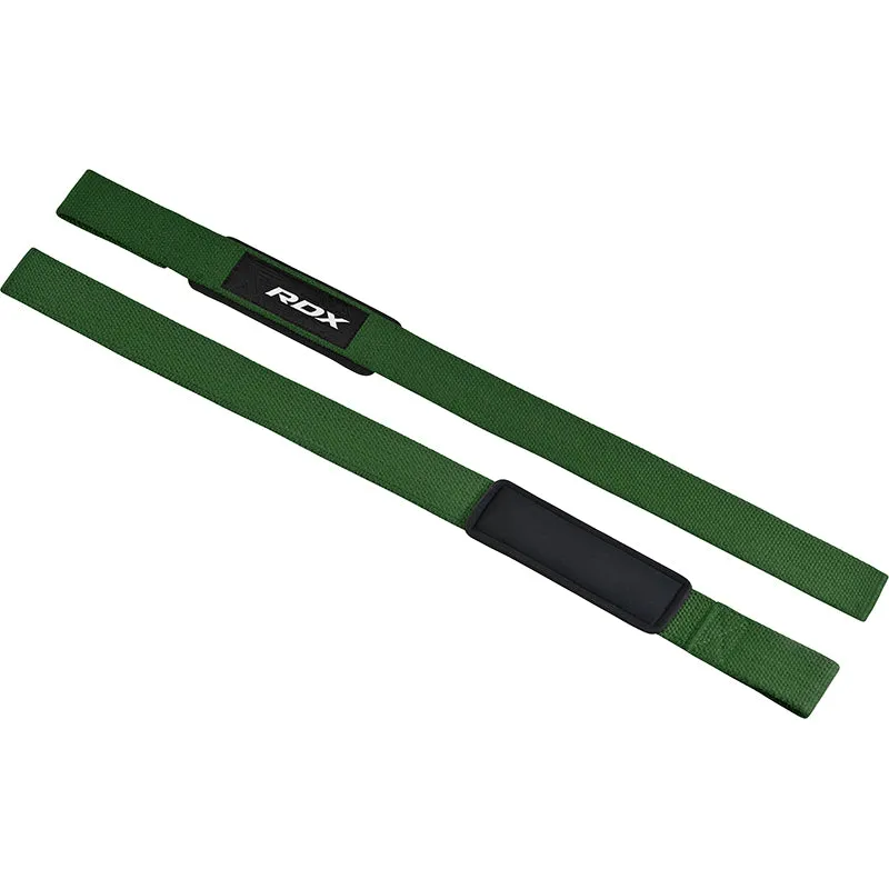 RDX W1 Fasce Sollevamento Pesi Cotone Grip Flex