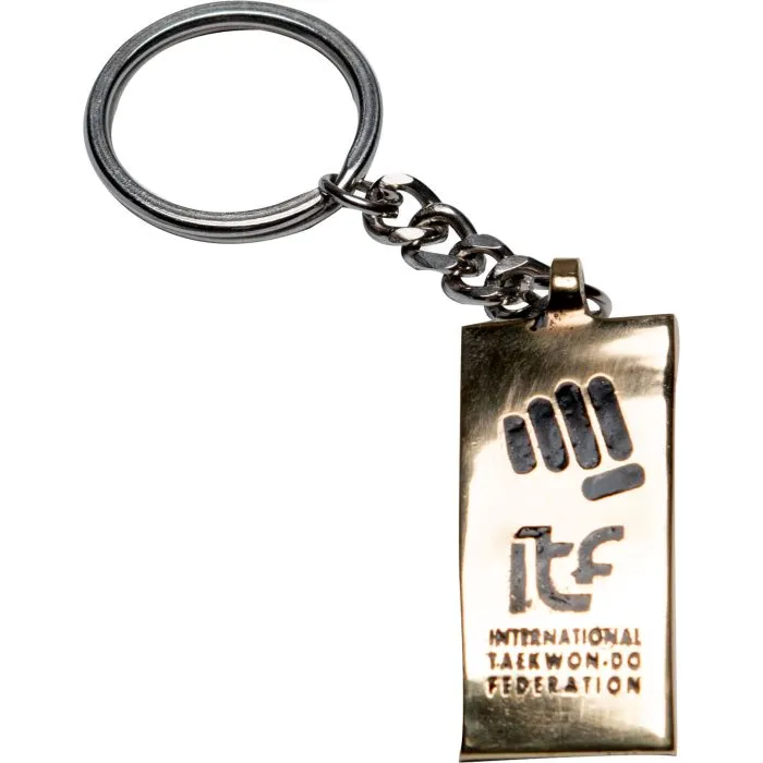 TOP TEN ITF Portachiavi Metallo Taekwon-Do