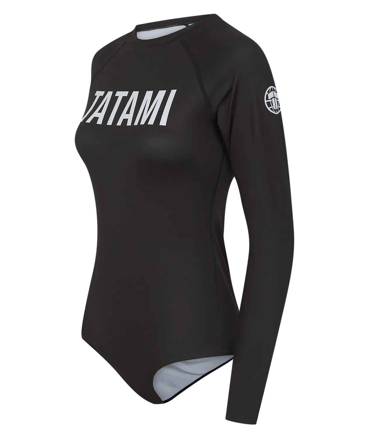 Tatami Fightwear Helena body grappling donna nero maniche lunghe