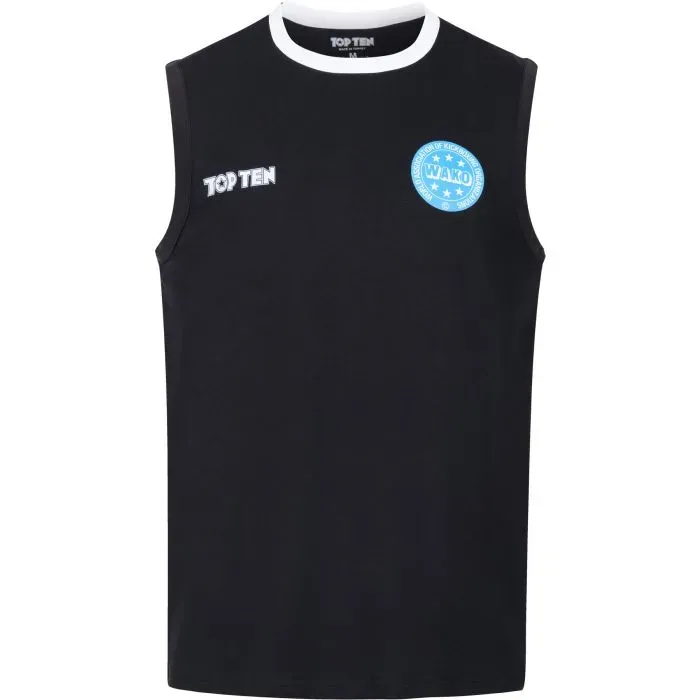 TOP TEN WAKO Kick Light basic t-shirt cotone