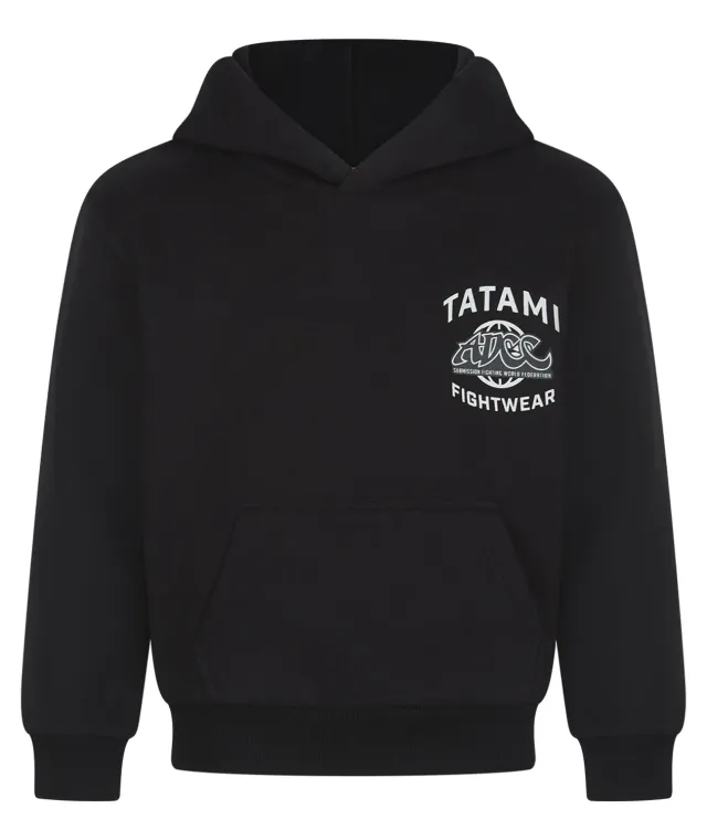 Tatami Fightwear X ADCC felpa oversize bambino nera pesante