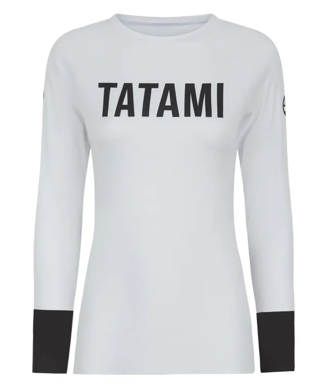 Tatami Helena Ranked rash guard donna bianca maniche lunghe