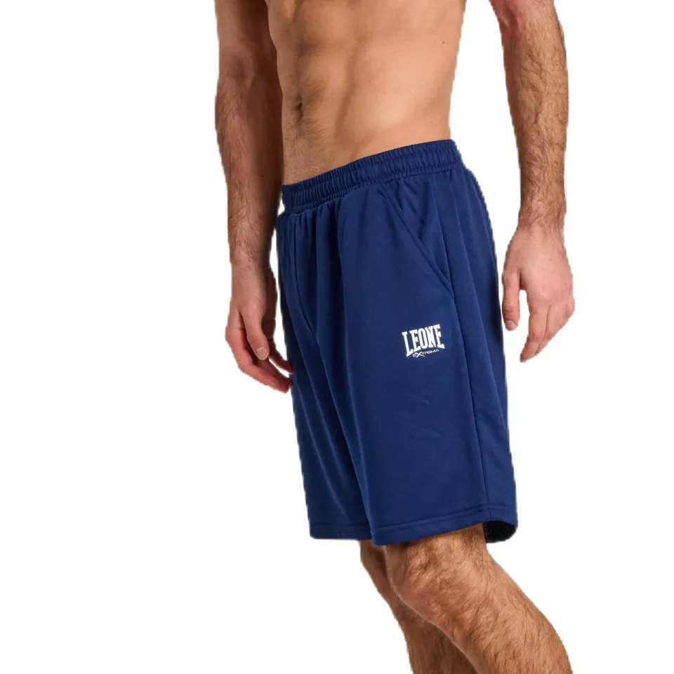 Leone 1947 Logo canotta sportiva uomo blu L traspirante