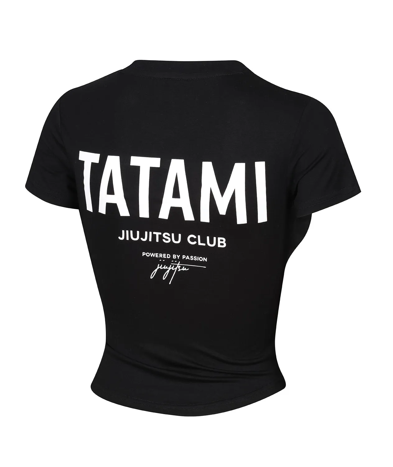 Tatami JJ Club T-Shirt Donna Cropped Nera