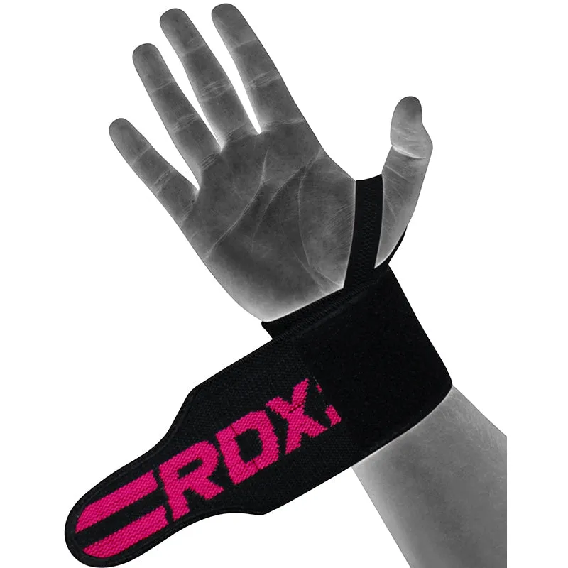 RDX W2 Polsiere Sollevamento Pesi Donna Elastiche