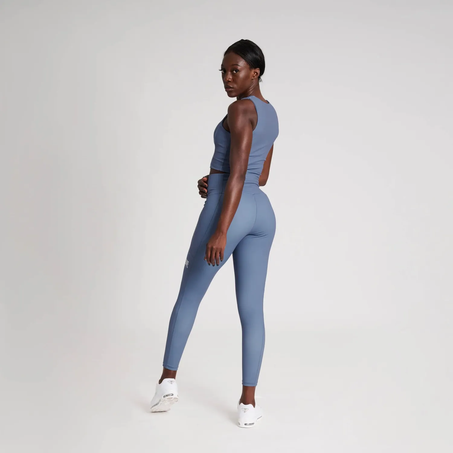 Leone1947 Logo ABX134 Leggings Donna neri allenamento