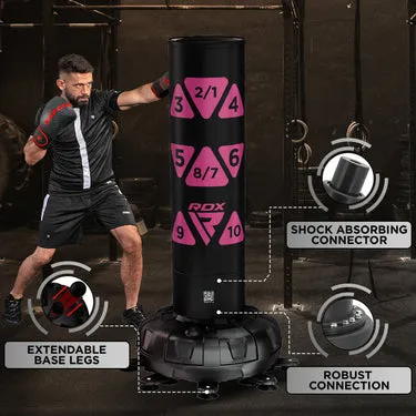 RDX KT Ronin Sacco Base Rosa 6ft con Guanti
